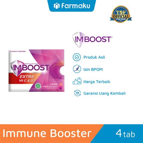 Imboost Extra Vitamin C D3 4 Kaplet Farmaku