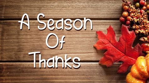 A Season Of Thank Psalm First Baptist Church Monticello