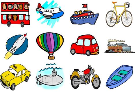 Means Of Transportation Clipart Free Download On Clipartmag