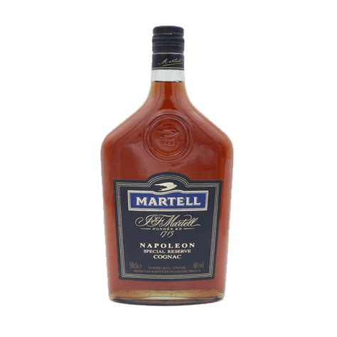 Cognac Martell Napoléon Réserve Spéciale 1990 Cognac en flasque