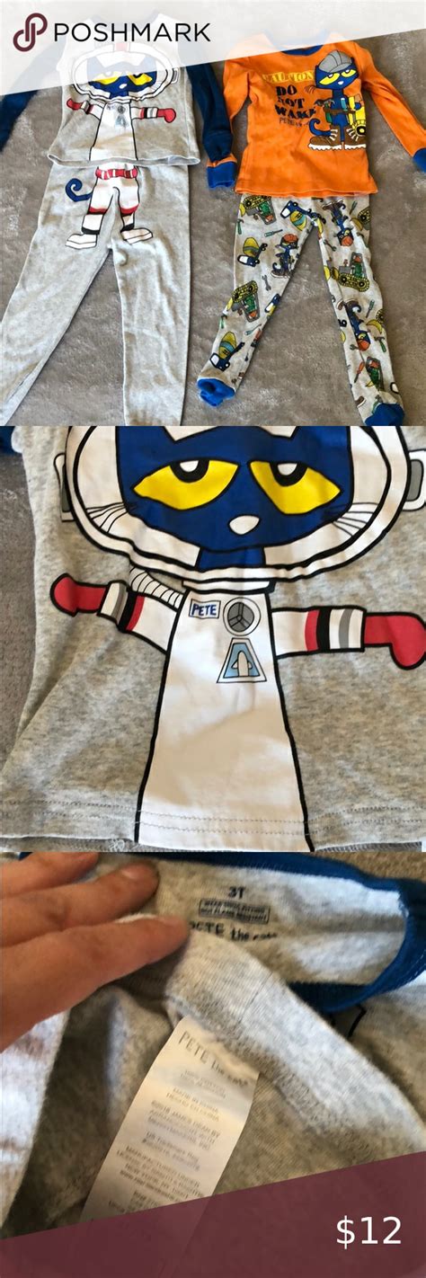 Pete The Cat Pajamas Toddler Pete The Cat Cat Pajamas Pete The Cats