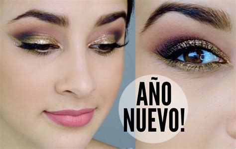 Maquillaje A O Nuevo Dorado Brunette Make Up Nose Ring Youtube