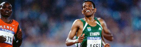 Haile Gebrselassie Olympic Athletics Ethiopia