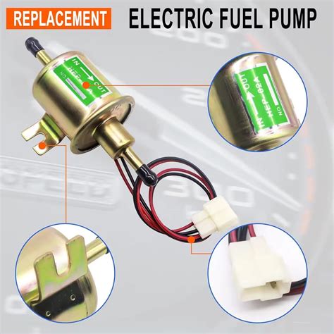 Universal Hep 02A 12V 24V High Pressure Electric Fuel Pump For Toyota