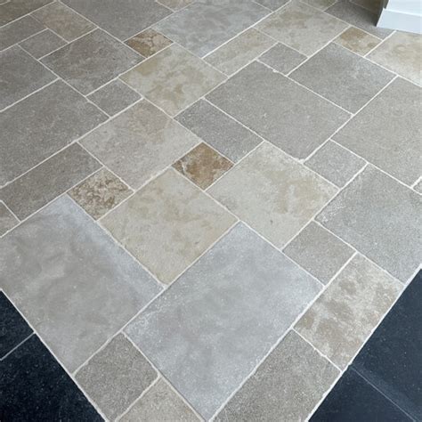 Dallage Mera Beige M Tisse Vieilli Pierre Et Parquet