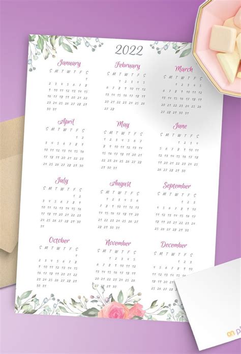 Calendar Journal Template, Calendar Template, Printable Calendar, Printable Calendar, Planner Pdf