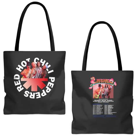 Red Hot Chili Peppers Tour Tote Bags Aop Red Hot Chili Peppers Tote Bags Aop The Red
