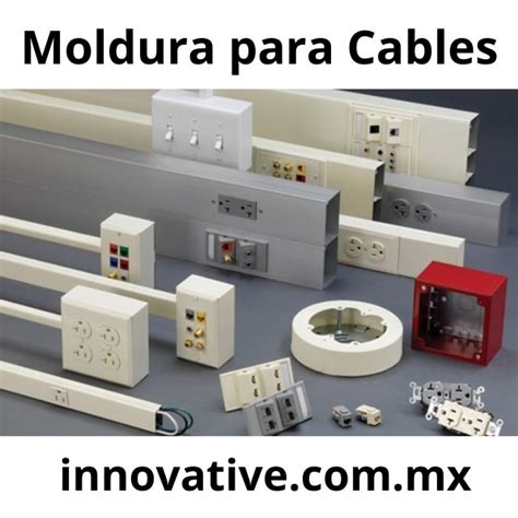 Moldura Para Cables Electricos Voz Datos Y Control