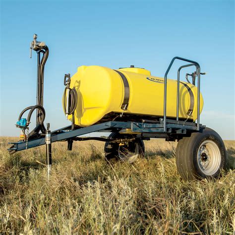 300 Gallon Trailer Sprayer Black Base Unit