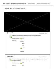 Quiz 6 BIOS 110 Biol Of Cells Pdf BIOS 110 Biol Of Cells