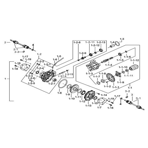 Rear Differential Assy Tgb Target Efi Irs