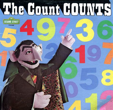 The Count Counts - Sesame Street Soundtrack LP/CD