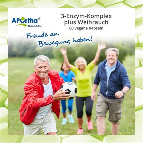 APOrtha 3 Enzym Komplex Plus Weihrauch Vegane Kapseln 60 St Shop