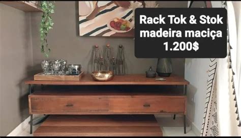 Rack Tok Stok Madeira An Ncios Na Olx Brasil