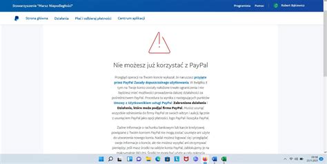 Robert B Kiewicz On Twitter Blokada Konta Paypal U Ytkownika