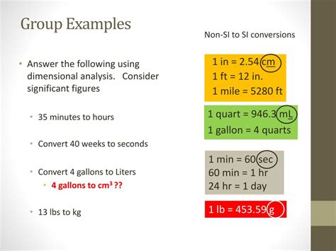 PPT Lecture 2 Significant Figures And Dimensional Analysis Ch 1 7 1 9