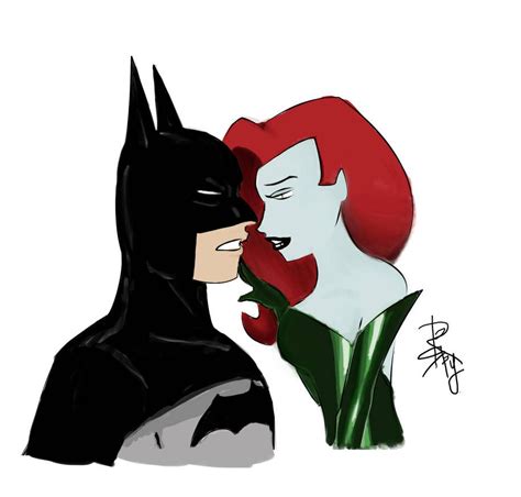 Top 87+ imagen poison ivy kiss batman - Abzlocal.mx