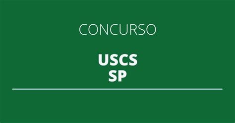 Concurso USCS SP 53 Vagas Em Dois Editais