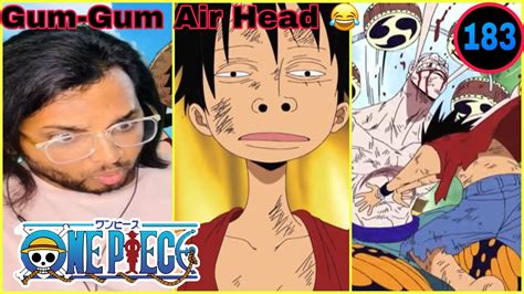 Luffy Vs God Enel One Piece Episode 183 Reaction Anime Reaction