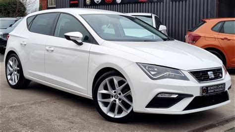 Seat Leon Fr Technology Tsi Dr In White K Miles