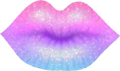 Transparent Glitter Lips~ - Transparent Glitter Lips - Free Transparent PNG Download - PNGkey