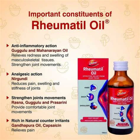 Dabur Rheumatil Oil 100 ml - JioMart