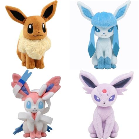 30Cm 9 Style TAKARA TOMY Pokemon Plush Eeveelution Plush Eevee Sylveon