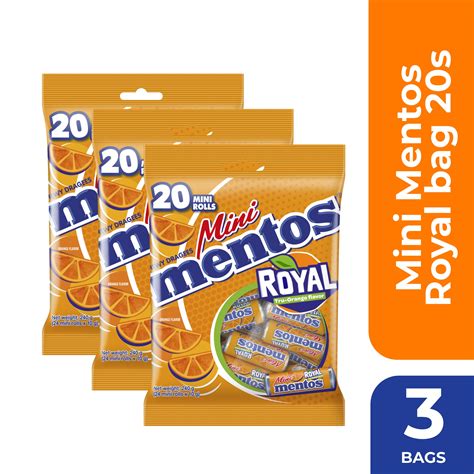 Mini Mentos Royal 20s 3 Bags Lazada Ph