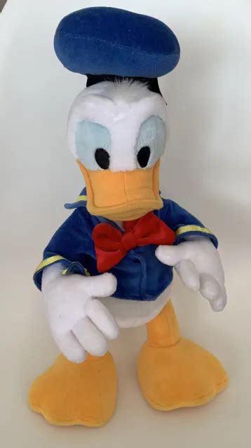 Rare Disneyland Resort Paris Exclusive Posable Donald Duck Plush