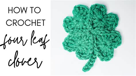 Shamrock Garland Free Crochet Pattern