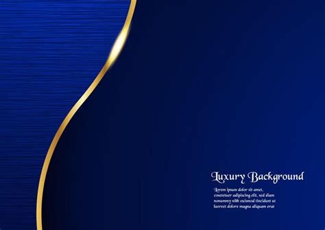 Download Abstract blue background in premium concept with copy space ...