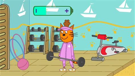 Помоги Маме уснуть. Три Кота Спокойной ночи. Игра Мультик - YouTube