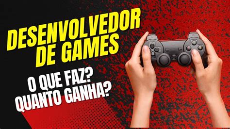 Como Se Tornar Um Desenvolvedor De Games Youtube