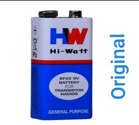 9v Original HW Battery at best price in Bengaluru by Adishwar Eletronics | ID: 23278329148