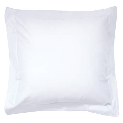 Taie D Oreiller 65x65cm Uni Pur Coton ALTO Blanc Linnea Linge De