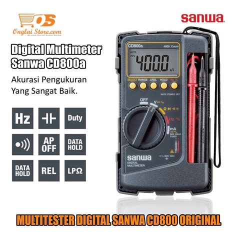 Jual Multitester Digital Sanwa Cd A Original Shopee Indonesia