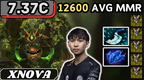 7 37c Xnova TREANT PROTECTOR Hard Support Gameplay 21 ASSISTS Dota