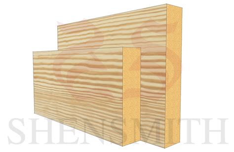 Square Edge Pine Skirting Board ®