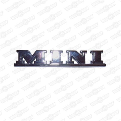 Badge Boot Lid Paul Smith Mini Somerford Mini Mini Specialist