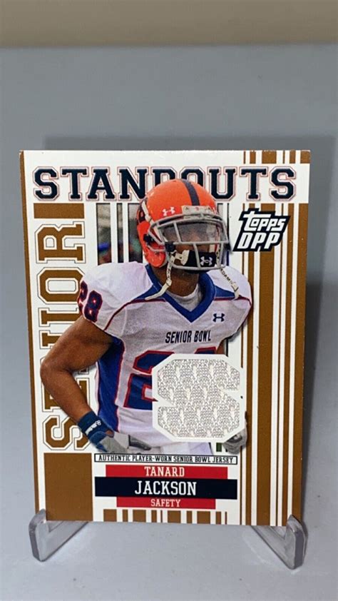 Topps Draft Picks And Prospects Dpp Tanard Jackson Rc Rookie Ss