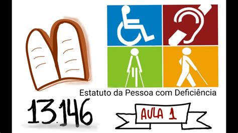 Estatuto da Pessoa Deficiência Aula 1 Disposições Gerais YouTube