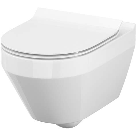 Cersanit Miska Wc Podwieszana Crea Z Desk Slim Duroplast S Eco