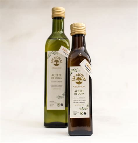 ACEITE DE OLIVA Orgánico x 500cc San Nicolás Conexión Natural