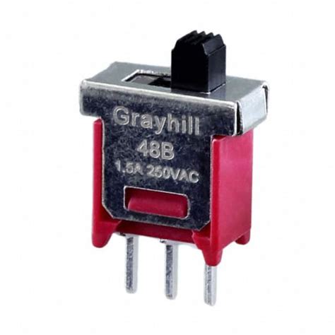 Switch Slide Spdt A V Bfsp M Qt Grayhill Inc