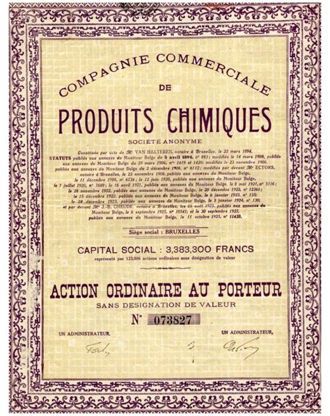 Cie Commerciale De Produits Chimiques