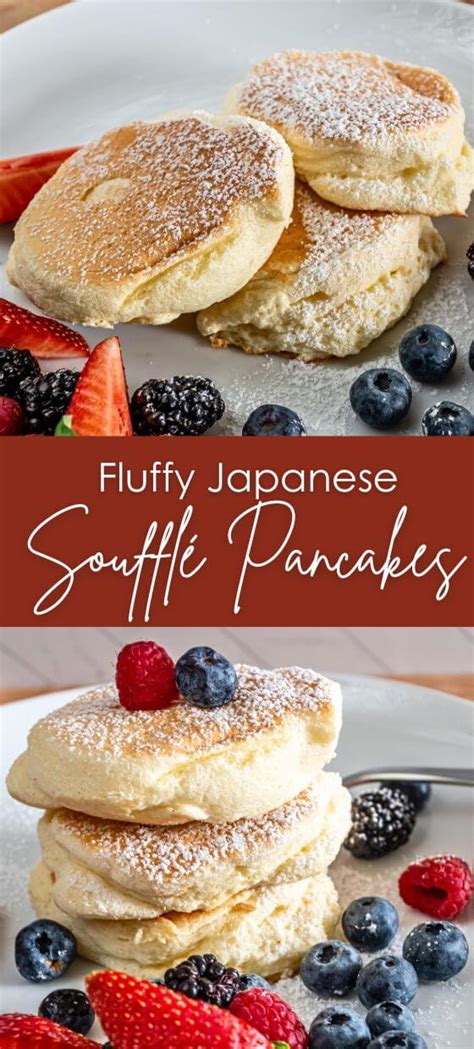 Fluffy Japanese Soufflé Pancakes Yummy And Fully