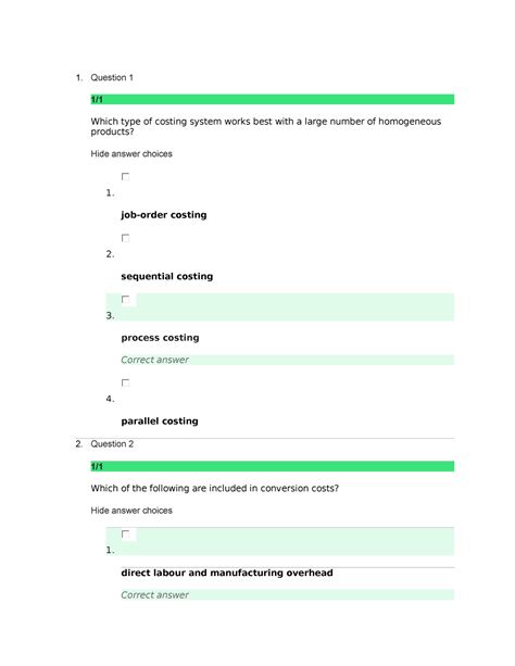 Quiz 6 Chapter Three Quiz Name