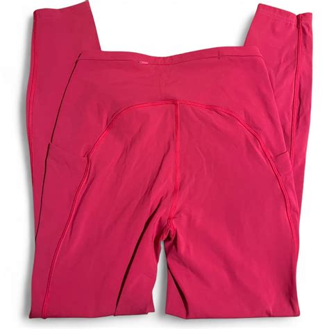 Hot Pink Lululemon Leggings Activewear Has Pockets Depop
