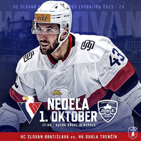 HC SLOVAN Bratislava HK DUKLA Trenčín TICKETPORTAL vstupenky na