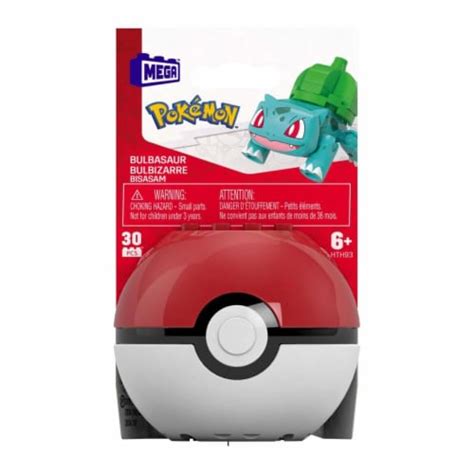 MEGA Pokemon Bulbasaur Poke Ball Building Set 1 Unit QFC